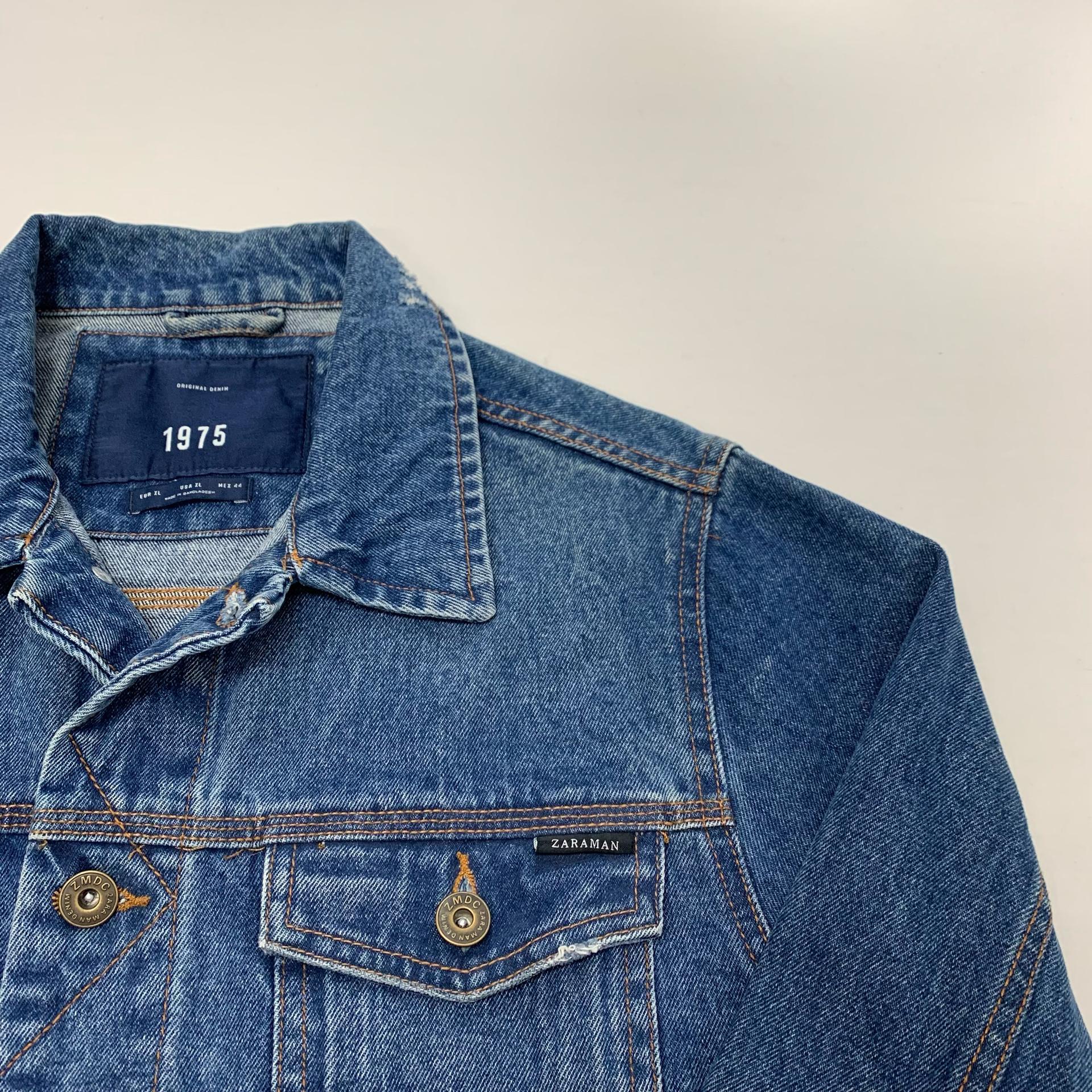 ZARA 자라 데님자켓 청자켓 (XL) 4