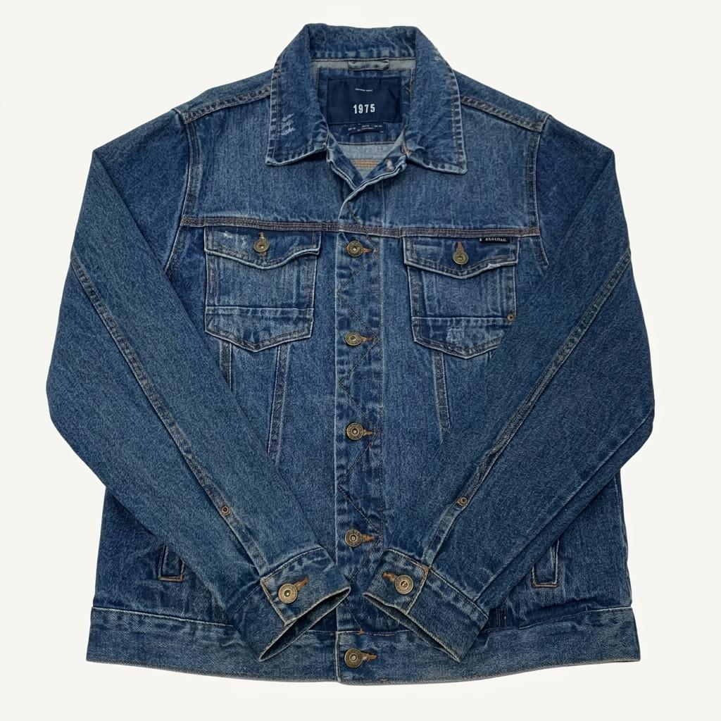 ZARA 자라 데님자켓 청자켓 (XL) 1