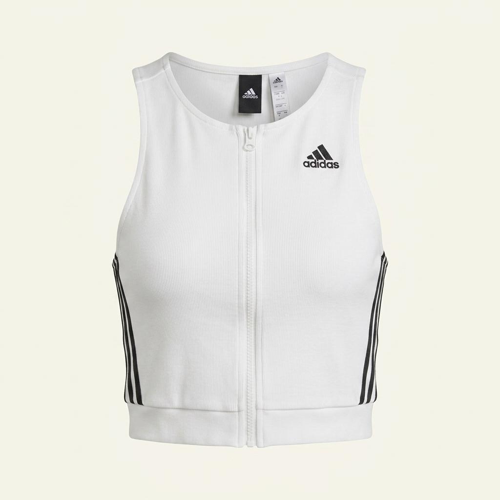95,M)) adidas 아디다스 크롭집업 나시티셔츠 ! 1