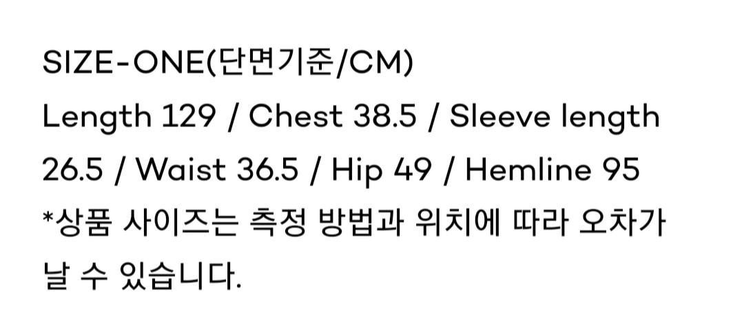 르누이 shirt dress 아이보리색상 원피스/ 55 6