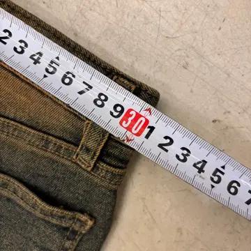 워싱 우먼 부츠컷 데님팬츠 7