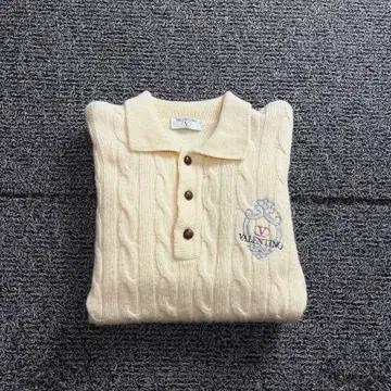 90s 발렌티노 아카이브 케이블 카라넥 니트 3325 2