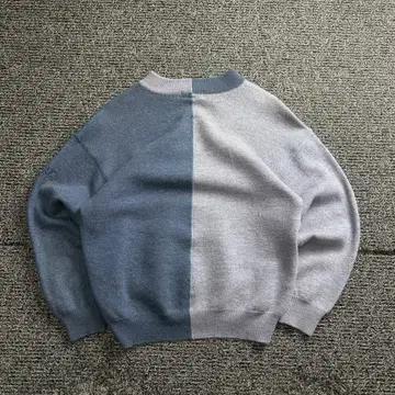 90s 겐조 아카이브 스팰아웃 디테일 배색 니트 3329 6