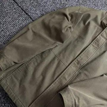 90s YSL 입생로랑 아카이브 카키 코튼 블루종 자켓 3353 4