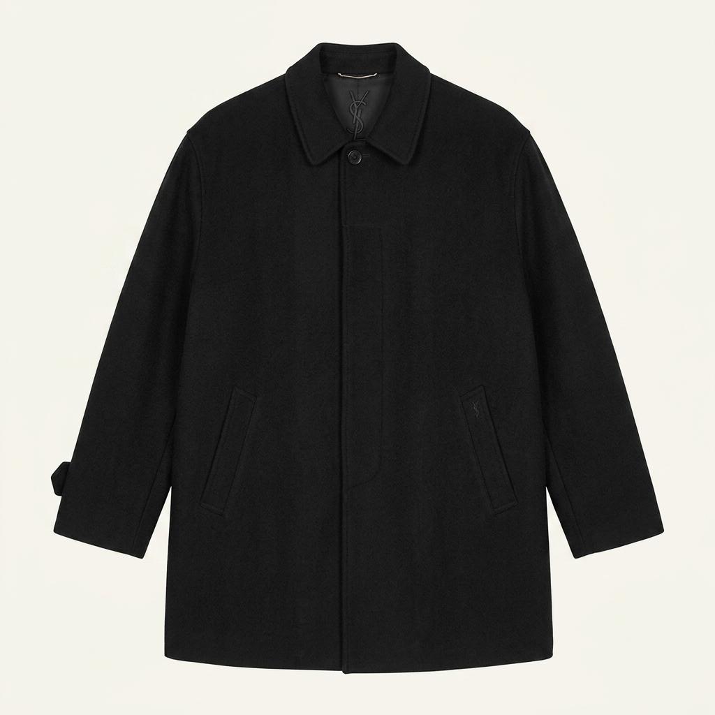 90s YSL 입생로랑 아카이브 발마칸 코트 3356 1