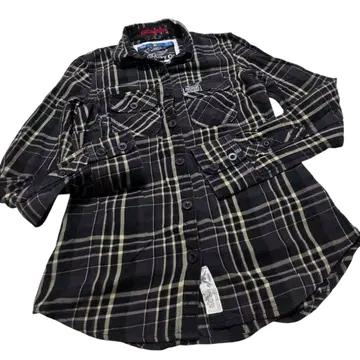 Superdry 슈퍼드라이 빈티지 투포켓 체크 패턴 셔츠 5