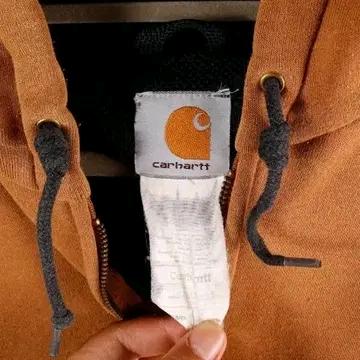 [L] 칼하트 된장 후드집업져지 6