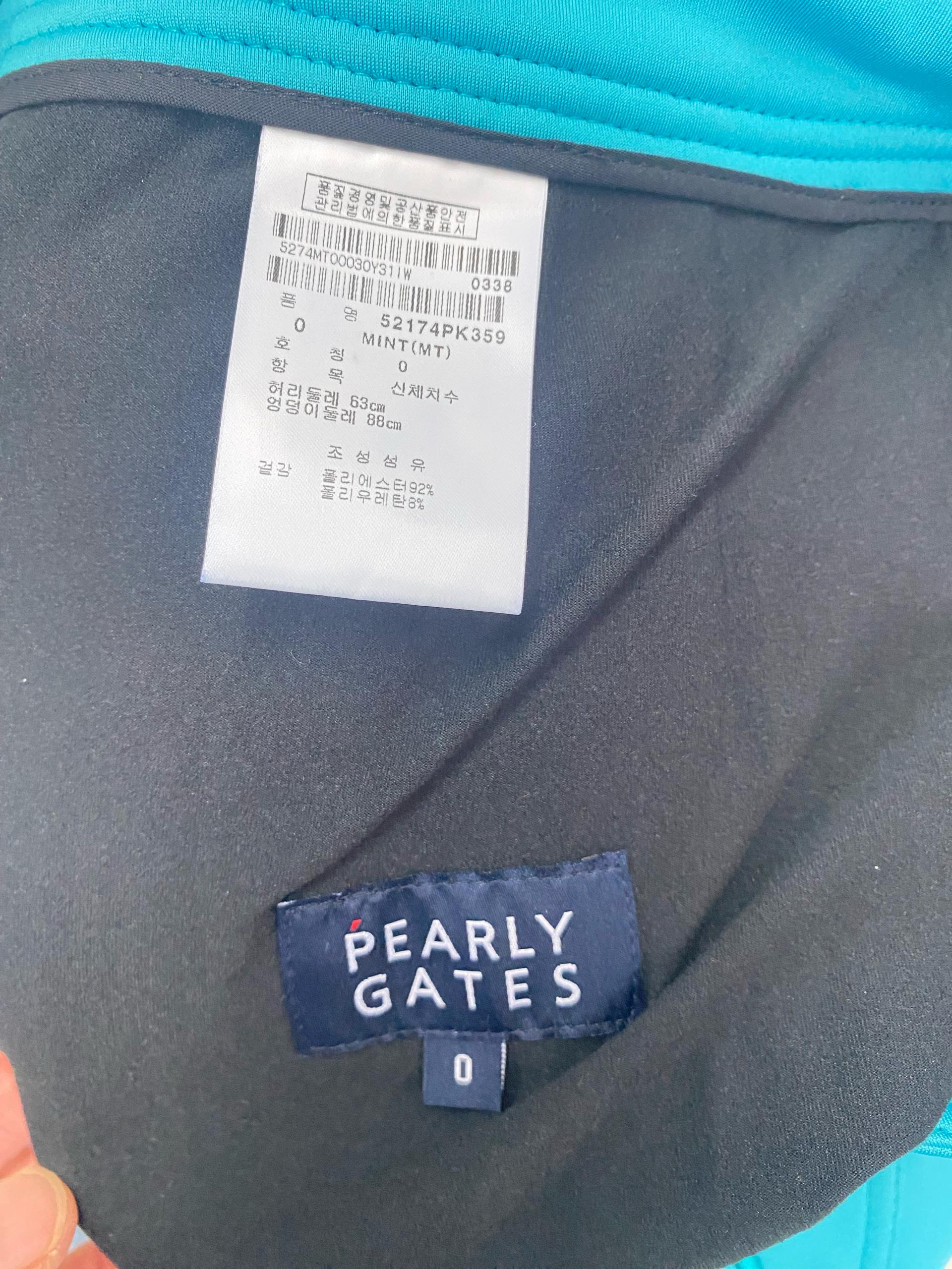 파리게이츠(Pearly Gates)의 민트색 골프 큐롯 스품 8