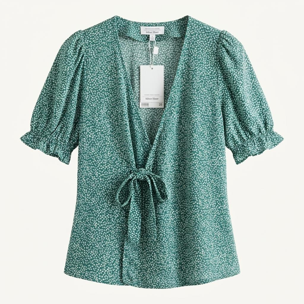 앤아더스토리즈 블라우스 그린 EUR34 1