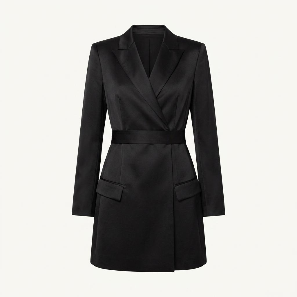 The Kooples 더 쿠플스 정장 랩 원피스 블랙 2 1