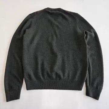 브룩스브라더스 아가일 울 니트 카키M 3