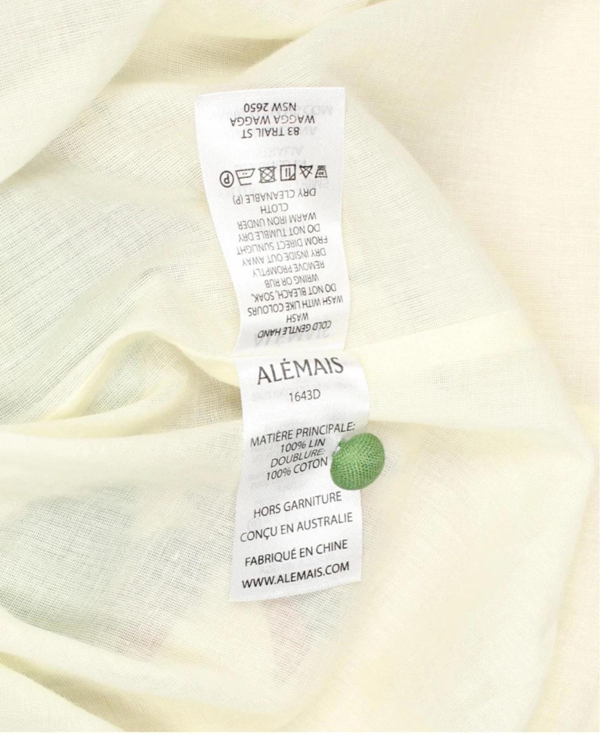 ALEMAIS Birdie 플라워 린넨 미니 원피스 Us6 (44-55) 6