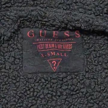 Guess 게스 y2k 스몰 로고 뽀글이 기모 집업 후드 3