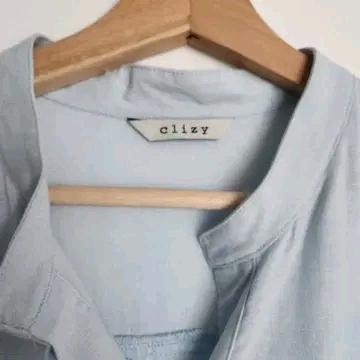 clizy 하늘색 셔츠 55사이즈 거의새옷 5