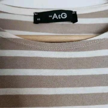 A+G 스트라이프 긴팔 티셔츠 66사이즈 1회세탁 4