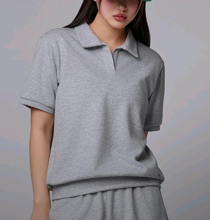 [STL] 픽업 더블메모리 오픈 카라 숏 슬리브 4