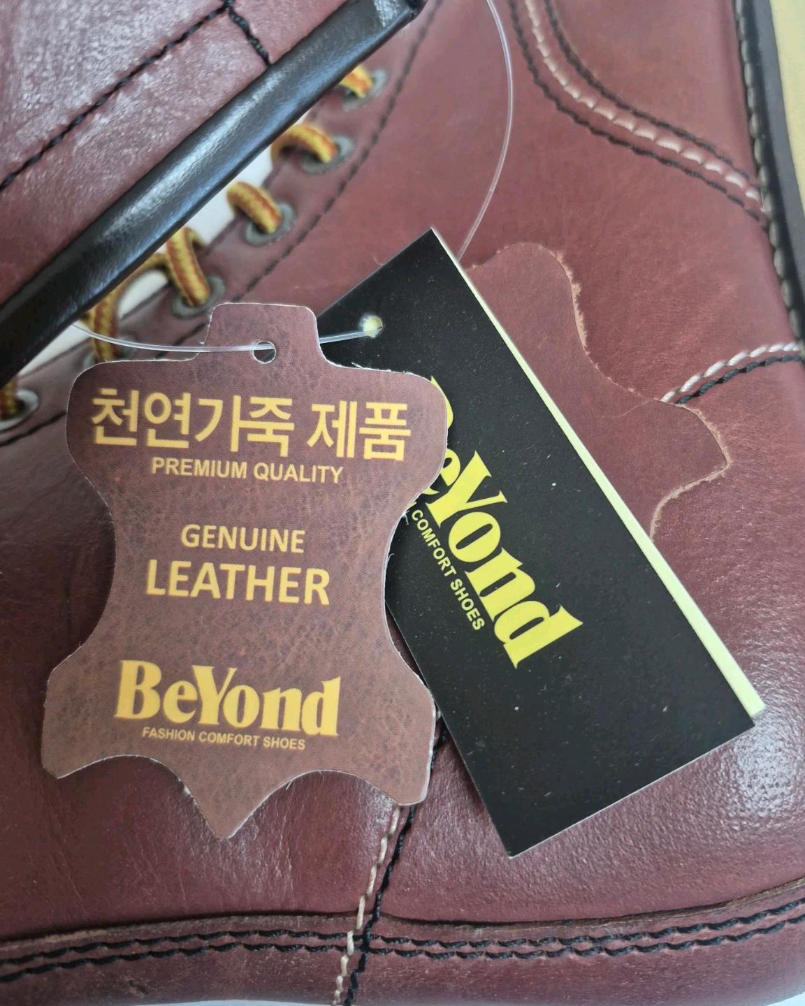 [BEYOND] 비욘드 천연가죽 클리퍼 워커 부츠 6