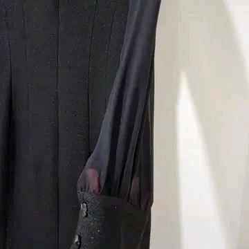 아이젯바바  블랙 쉬폰 소매 원피스 55사이즈 거의새옷 5