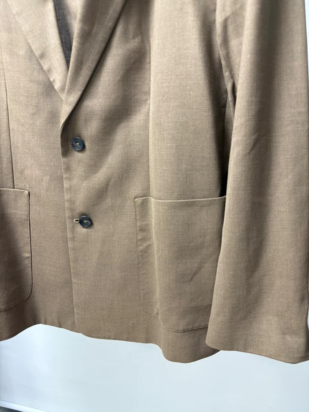자라 남성 브라운 릴렉스드핏 블레이저 자켓 (52-XL) 5