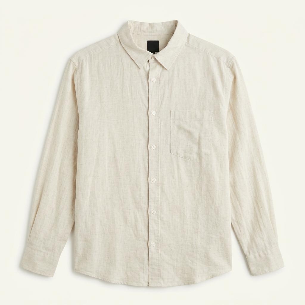 H&M 린넨 슬림 셔츠 (L) 1