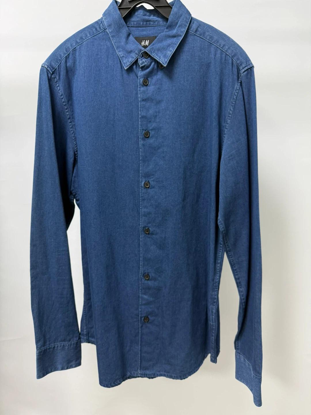 H&M 블루 데님 셔츠 (S) 2