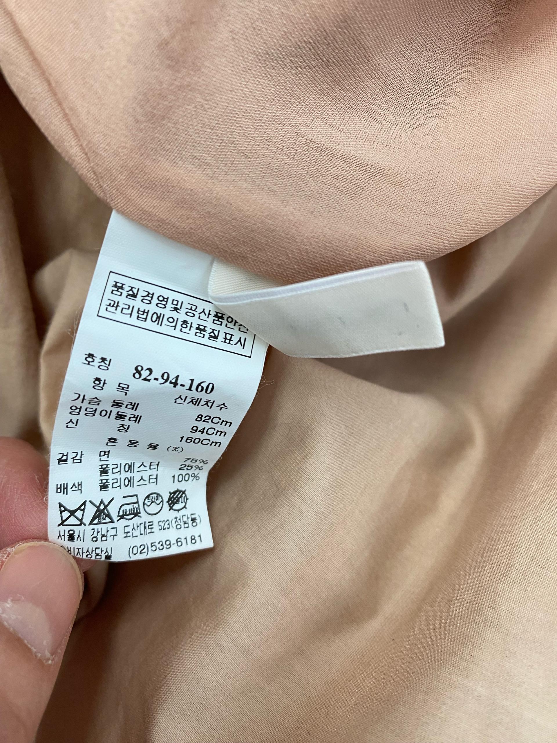 시스템 베이지 톤업 쉬폰안감 비대칭 원피스123 9