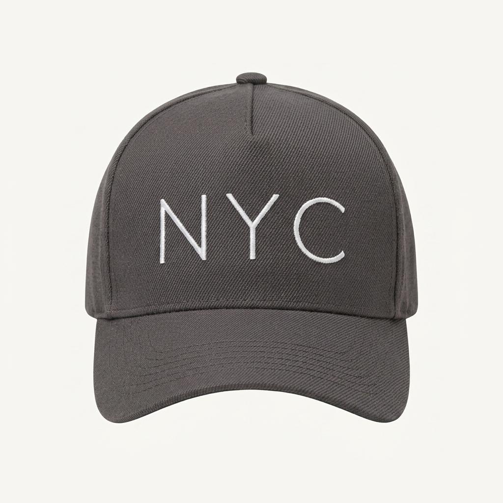 뉴에라 NYC 로고 자수 볼캡 차콜 1