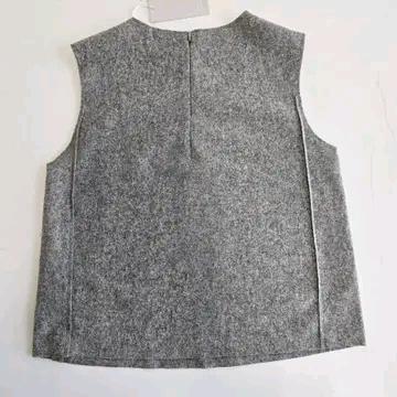 COS 코스 울 베스트 그레이 EUR32 3