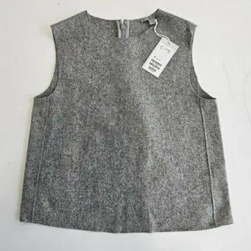 COS 코스 울 베스트 그레이 EUR32 2