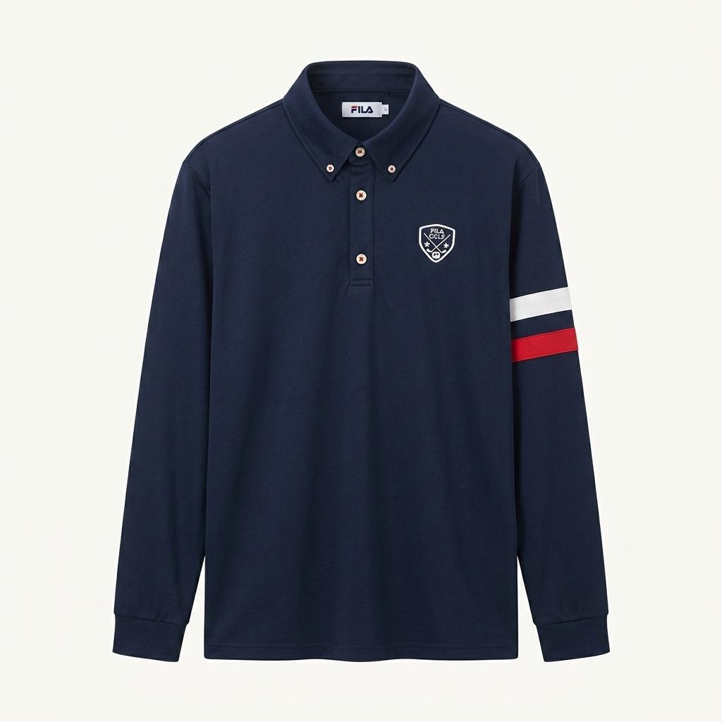 3L사이즈)) FILA GOLF 휠라 골프 카라 긴팔티셔츠 1