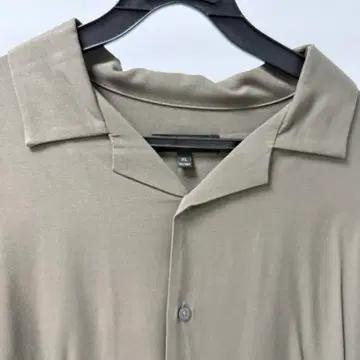 스파오 포맨 모던 오픈 카라 셔츠 (XL/카키) 5