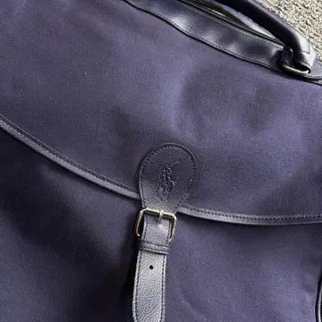 폴로 랄프로렌 가죽로고 보스턴 백 네이비 3369 5