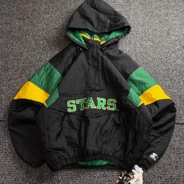 90s 스타터 올드스쿨 NHL 댈러스 스타스 아노락 자켓 3374 3