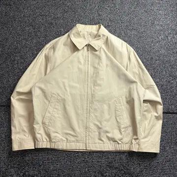90s YSL 입생로랑 아카이브 미니멀 해링턴 블루종 자켓 3376 3
