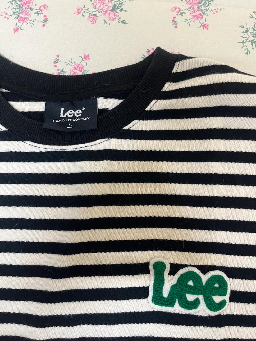 Lee 스트라이프 긴팔티 S 3
