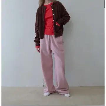 아유서울 브라운 가디건 새상품 2