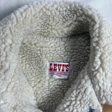 80s Levis 리바이스 코듀로이 쉐르파 자켓 42L 5