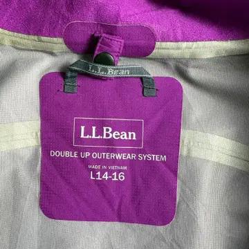 L.L Bean 엘엘빈 우먼 레인자켓 퍼플 M 5