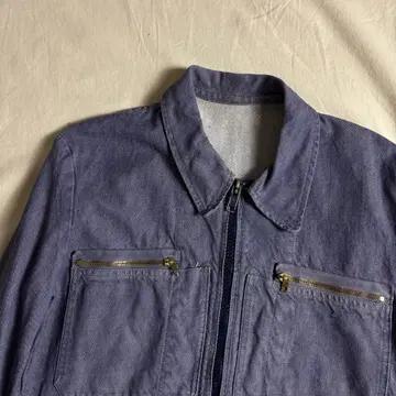 70s 프랑스 해병 데님 워크 자켓 S 5
