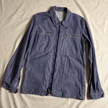 70s 프랑스 해병 데님 워크 자켓 S 2
