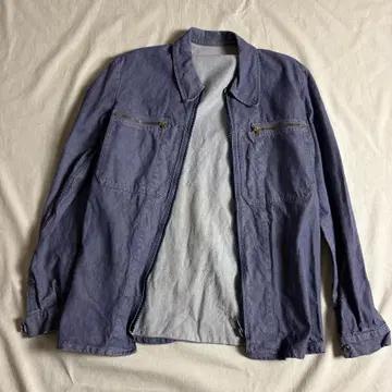 70s 프랑스 해병 데님 워크 자켓 S 4