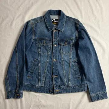 Evisu 데님 트러커 자켓 M 2