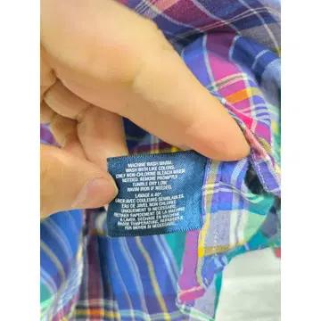 4Y 폴로랄프로렌 체크무늬 키즈 셔츠 남방 C558 4