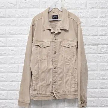 XL 자라 ZARA 베이지 데님자켓 C569 2