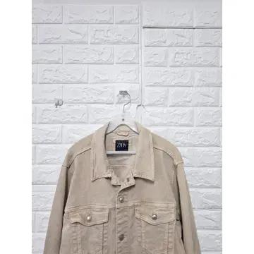 XL 자라 ZARA 베이지 데님자켓 C569 6
