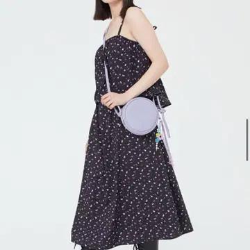 타겟토 플라워패턴 레이어드 원피스 새상품 (F / 블랙) 2