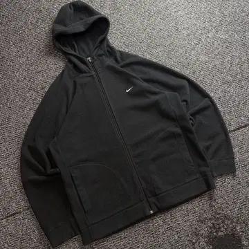 00s 나이키 올드스쿨 블랙 후디 플리스 자켓 3401 2