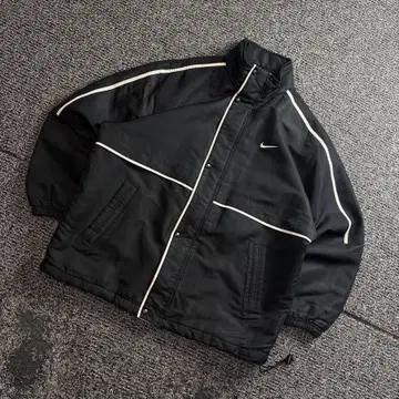 나이키 스우시 올드스쿨 블랙 누빔 자켓 3417 2