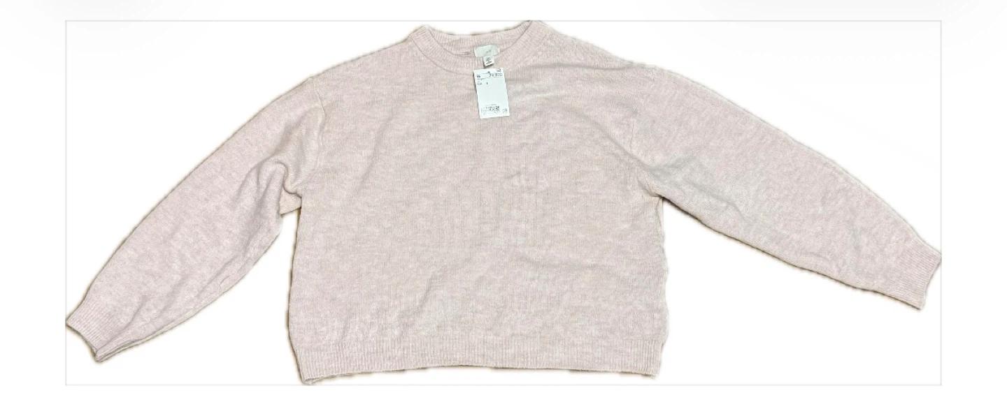 H&M 딸기우유색 니트 (새상품) 2