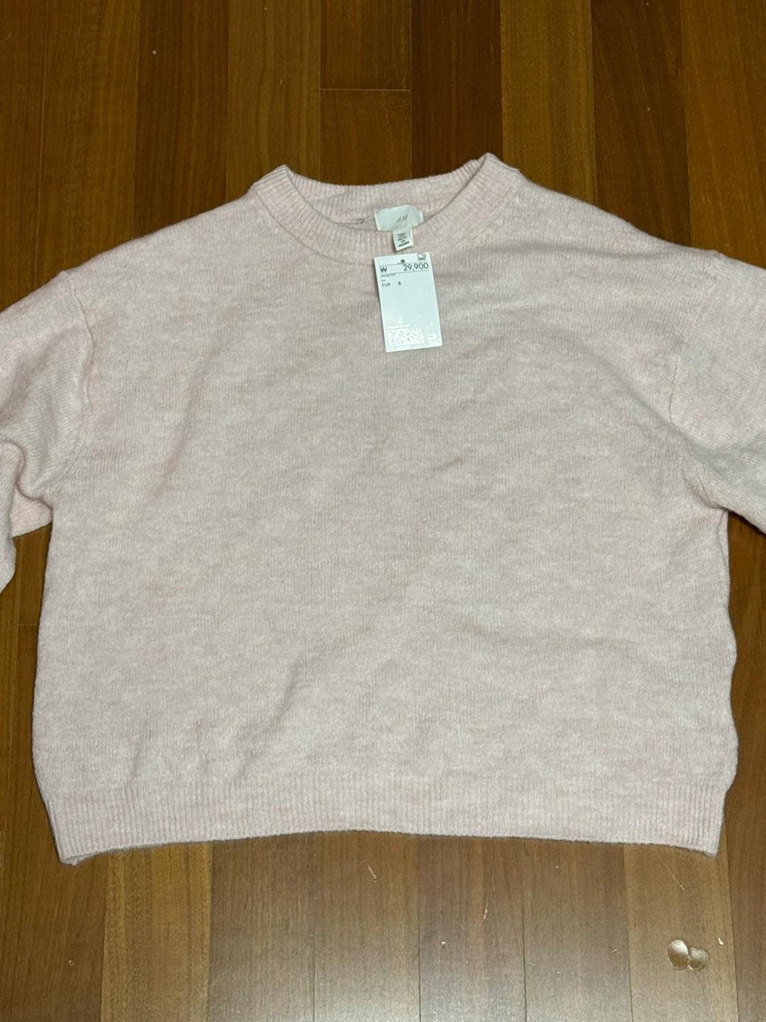 H&M 딸기우유색 니트 (새상품) 4